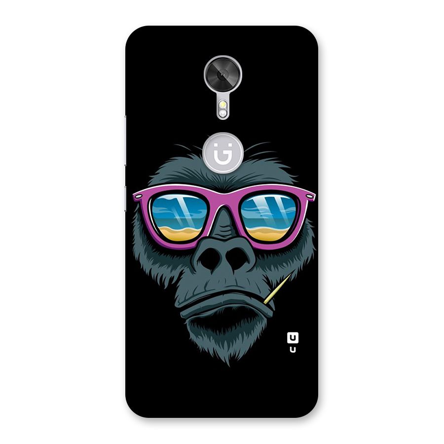 Cool Monkey Beach Sunglasses Back Case for Gionee A1