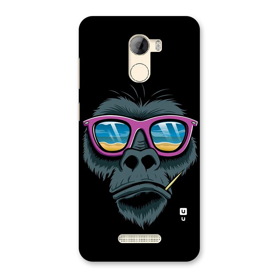 Cool Monkey Beach Sunglasses Back Case for Gionee A1 LIte