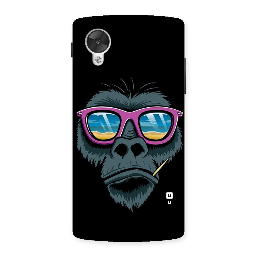 Cool Monkey Beach Sunglasses Back Case for Google Nexsus 5
