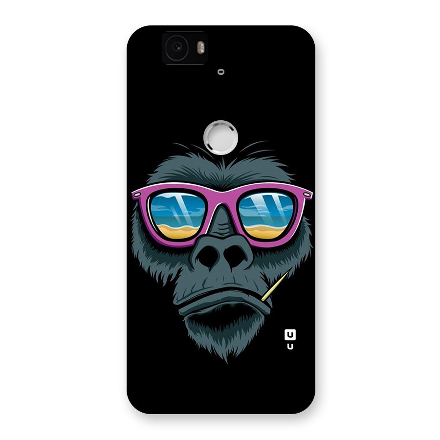 Cool Monkey Beach Sunglasses Back Case for Google Nexus-6P