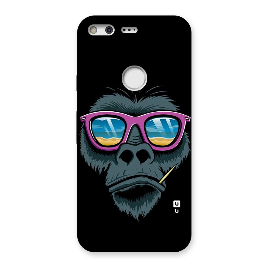 Cool Monkey Beach Sunglasses Back Case for Google Pixel
