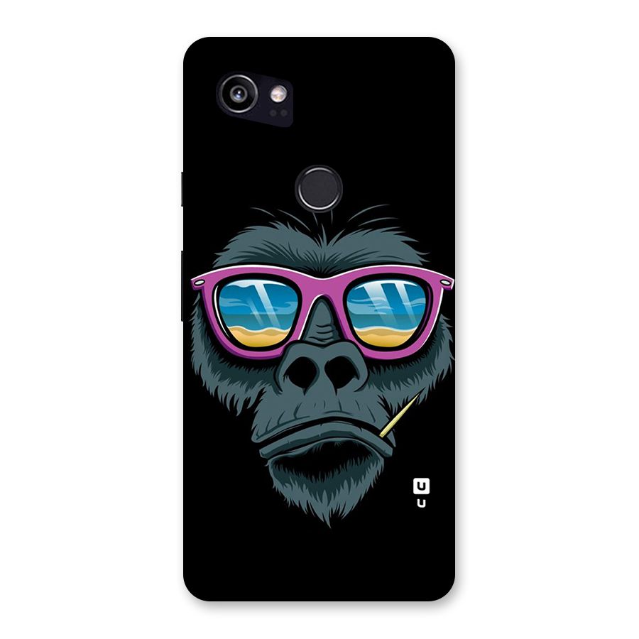 Cool Monkey Beach Sunglasses Back Case for Google Pixel 2 XL