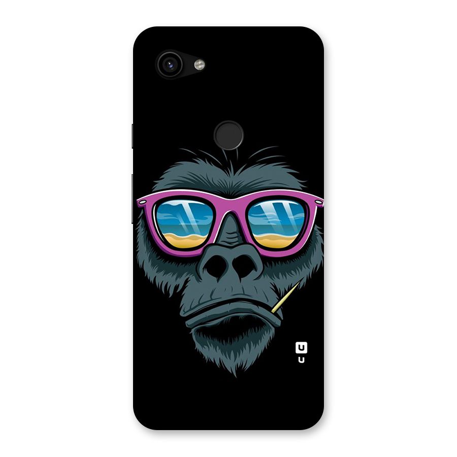 Cool Monkey Beach Sunglasses Back Case for Google Pixel 3a XL