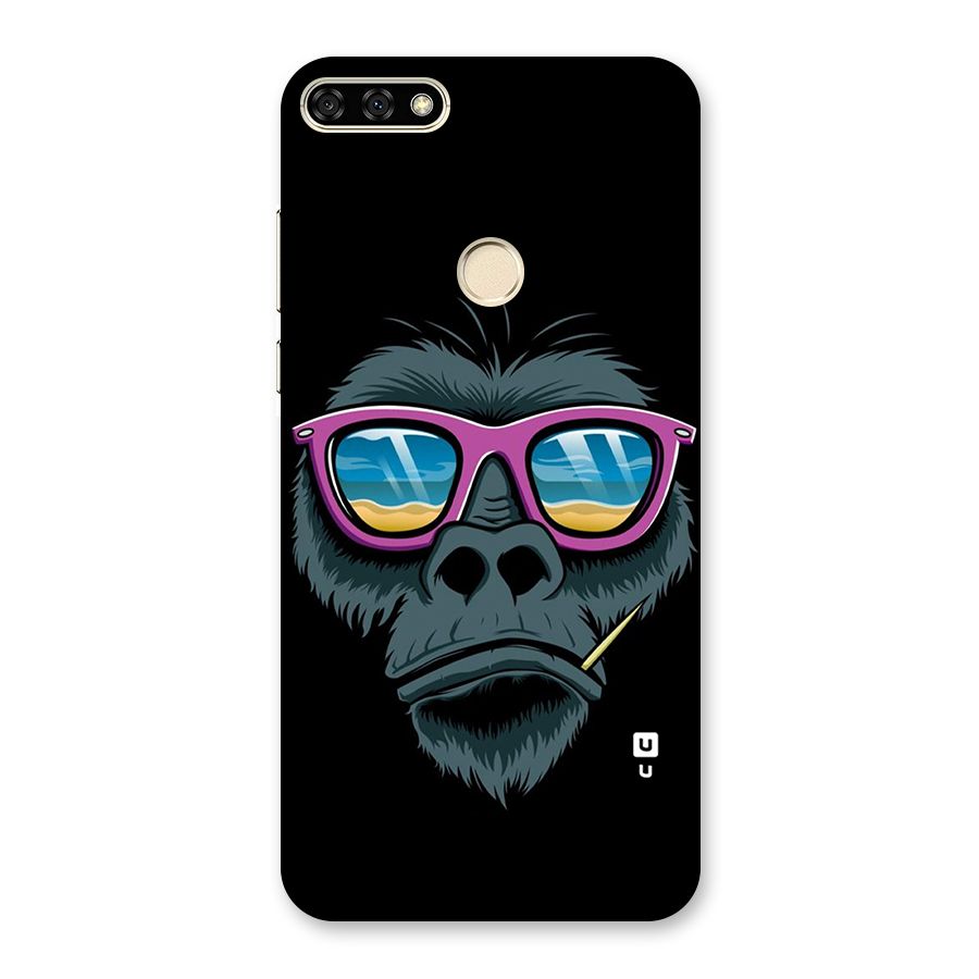 Cool Monkey Beach Sunglasses Back Case for Honor 7A