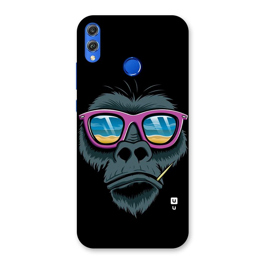 Cool Monkey Beach Sunglasses Back Case for Honor 8X