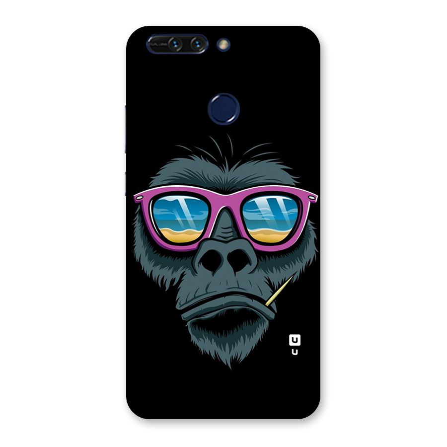 Cool Monkey Beach Sunglasses Back Case for Honor 8 Pro