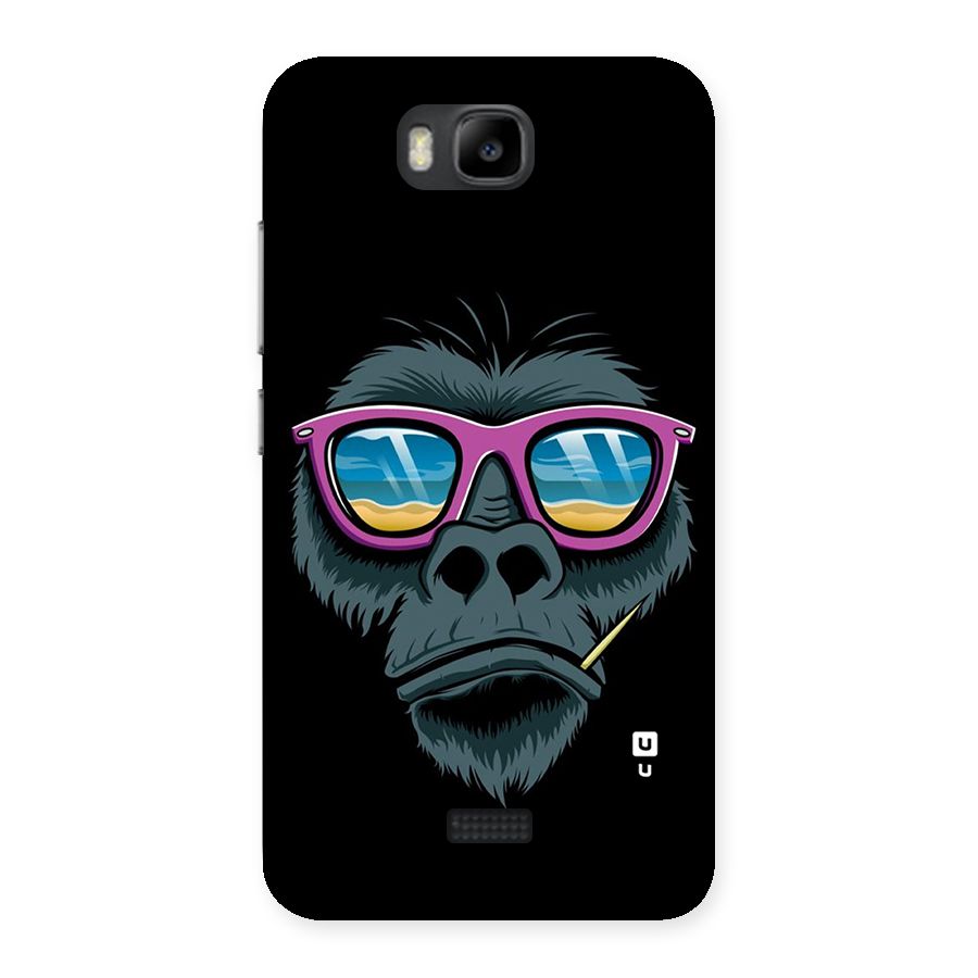 Cool Monkey Beach Sunglasses Back Case for Honor Bee