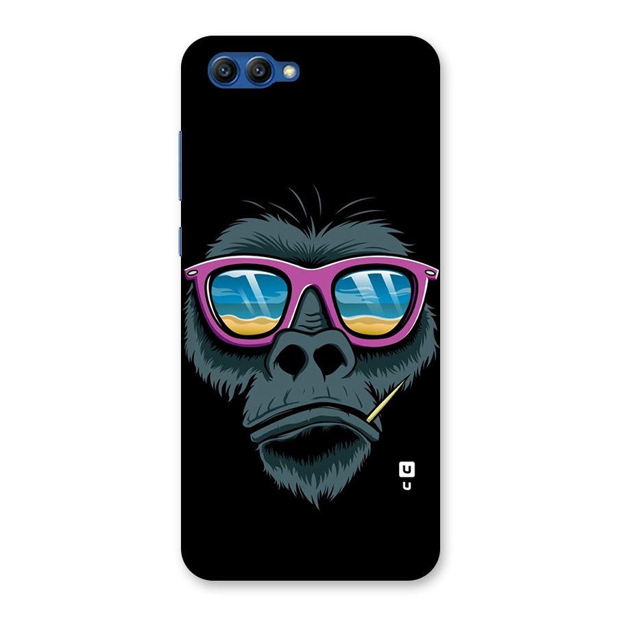Cool Monkey Beach Sunglasses Back Case for Honor View 10
