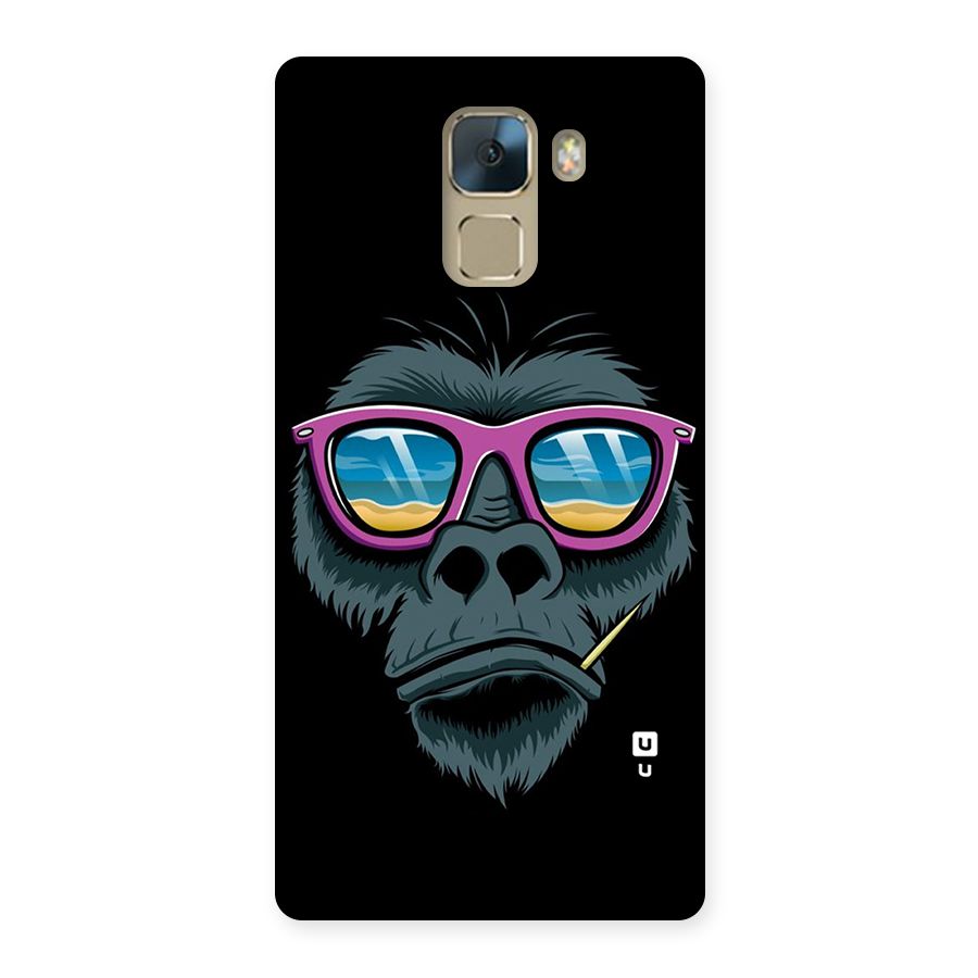 Cool Monkey Beach Sunglasses Back Case for Huawei Honor 7
