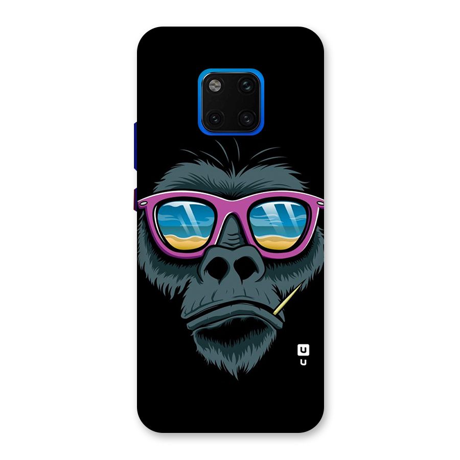 Cool Monkey Beach Sunglasses Back Case for Huawei Mate 20 Pro