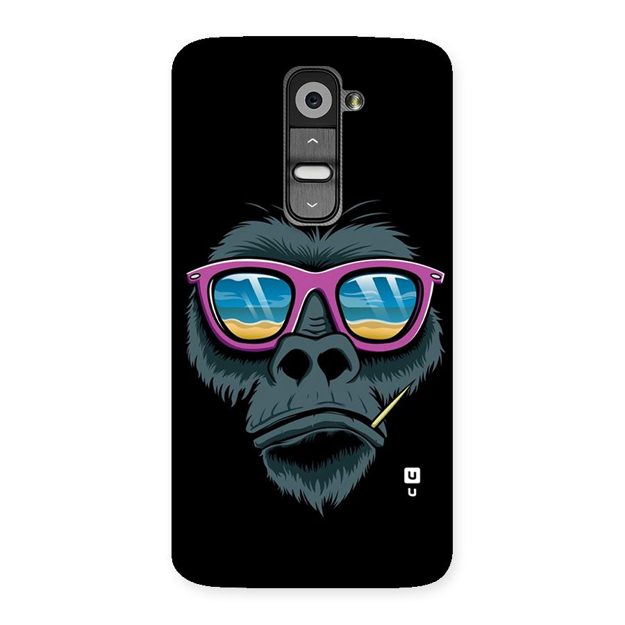 Cool Monkey Beach Sunglasses Back Case for LG G2