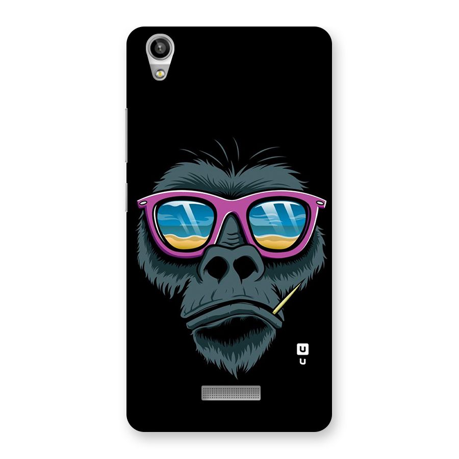 Cool Monkey Beach Sunglasses Back Case for Lava-Pixel-V1
