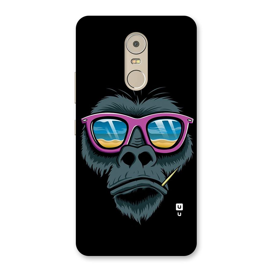 Cool Monkey Beach Sunglasses Back Case for Lenovo K6 Note