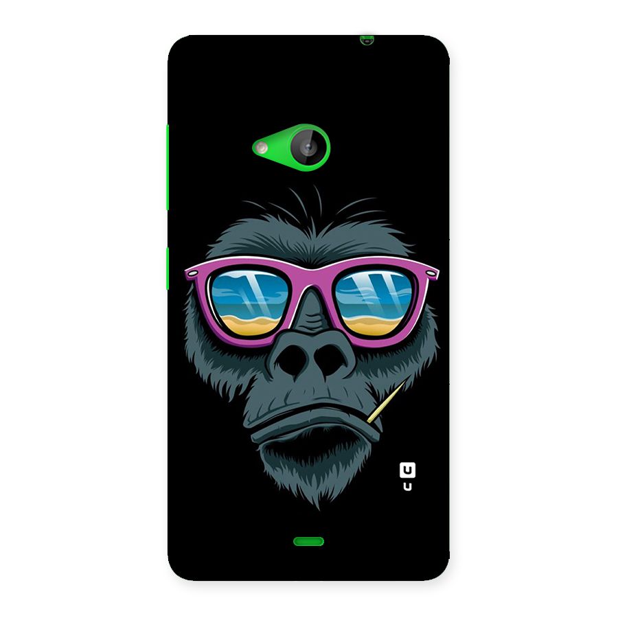 Cool Monkey Beach Sunglasses Back Case for Lumia 535