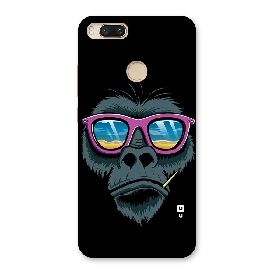 Cool Monkey Beach Sunglasses Back Case for Mi A1