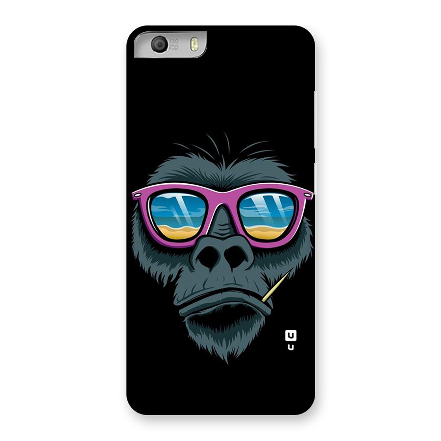 Cool Monkey Beach Sunglasses Back Case for Micromax Canvas Knight 2