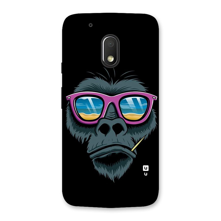 Cool Monkey Beach Sunglasses Back Case for Moto G4 Play