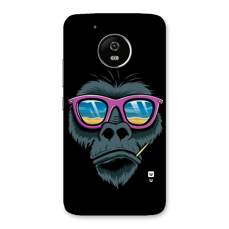 Cool Monkey Beach Sunglasses Back Case for Moto G5