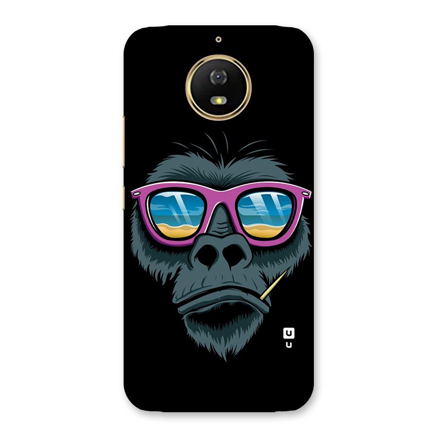 Cool Monkey Beach Sunglasses Back Case for Moto G5s