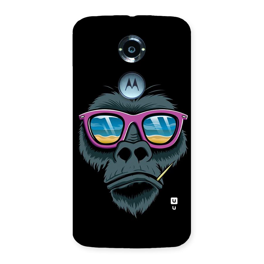 Cool Monkey Beach Sunglasses Back Case for Moto X 2nd Gen