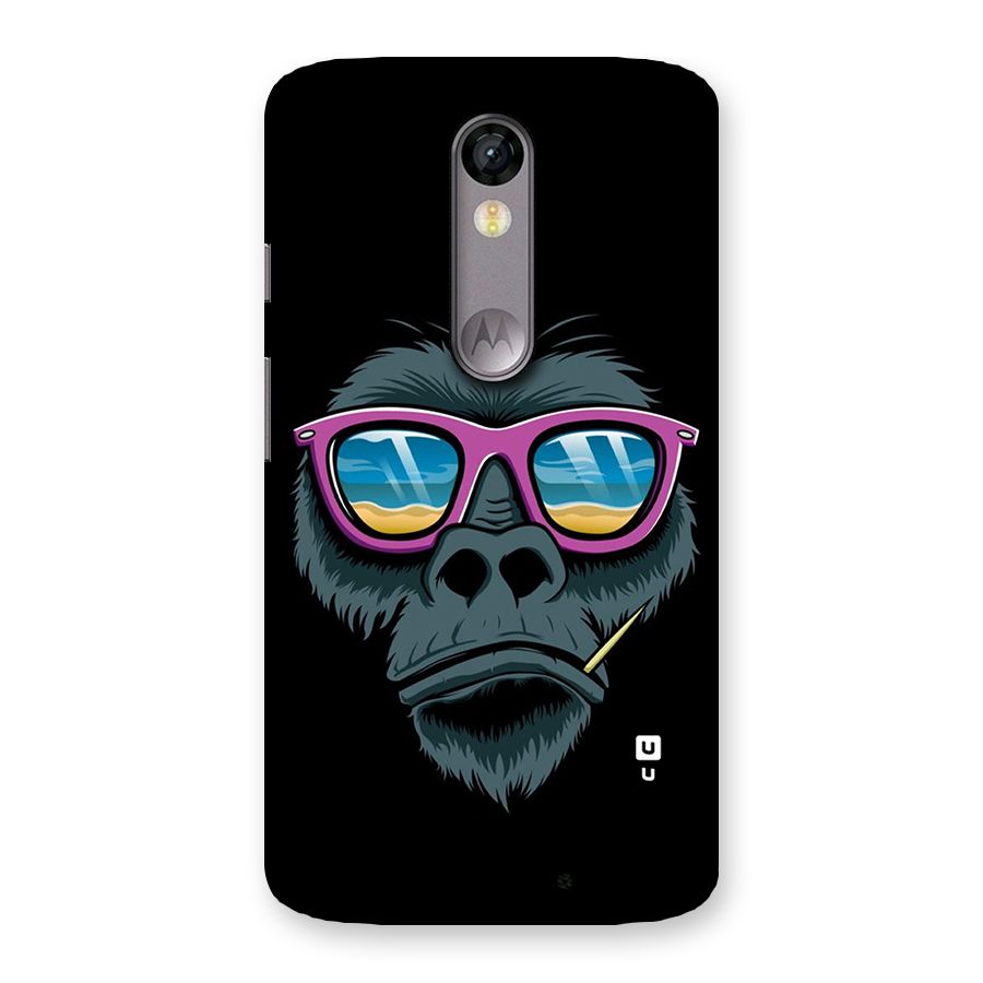 Cool Monkey Beach Sunglasses Back Case for Moto X Force