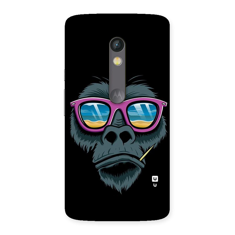 Cool Monkey Beach Sunglasses Back Case for Moto X Play