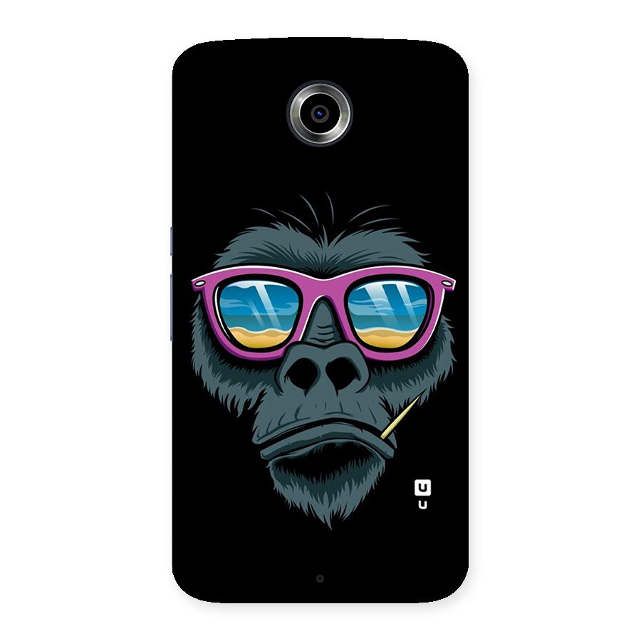 Cool Monkey Beach Sunglasses Back Case for Nexsus 6