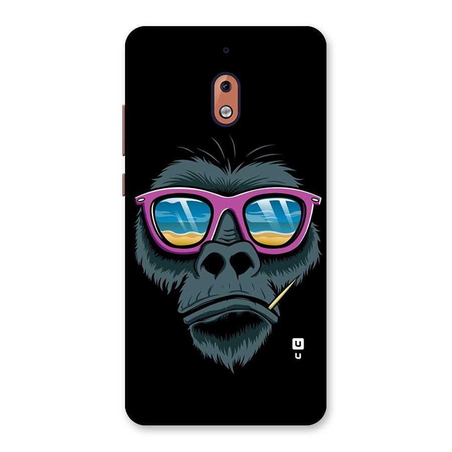 Cool Monkey Beach Sunglasses Back Case for Nokia 2.1