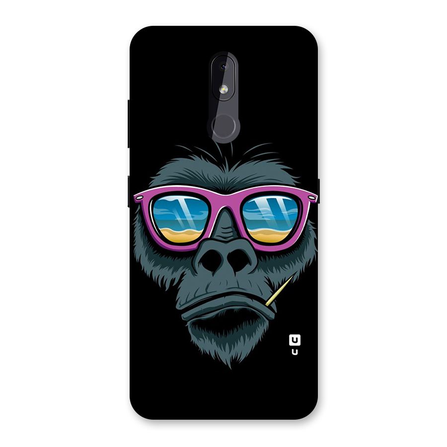 Cool Monkey Beach Sunglasses Back Case for Nokia 3.2