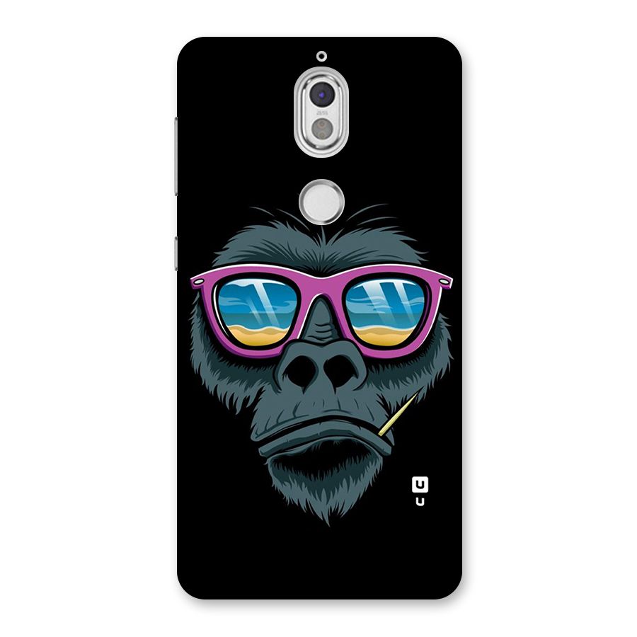 Cool Monkey Beach Sunglasses Back Case for Nokia 7