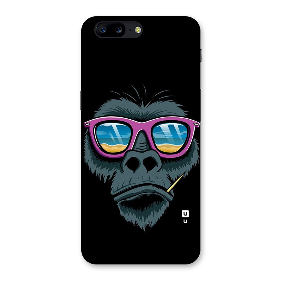 Cool Monkey Beach Sunglasses Back Case for OnePlus 5