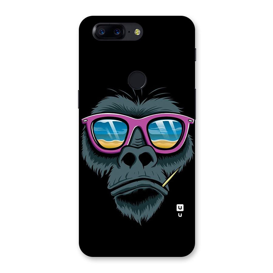 Cool Monkey Beach Sunglasses Back Case for OnePlus 5T