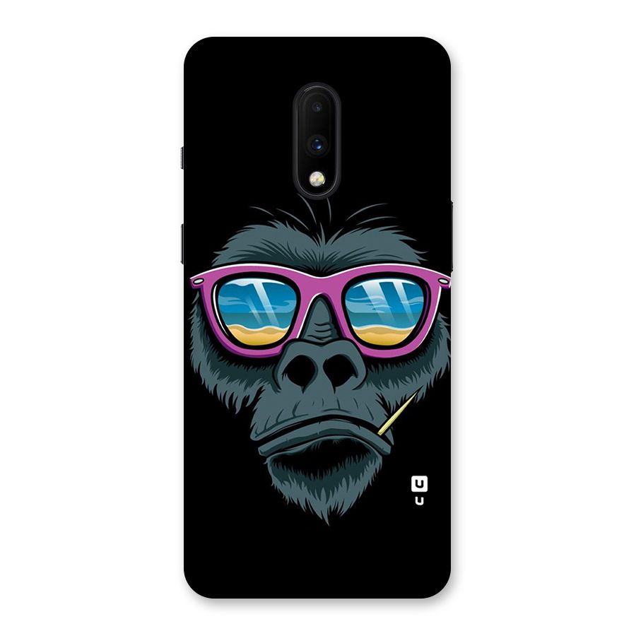 Cool Monkey Beach Sunglasses Back Case for OnePlus 7