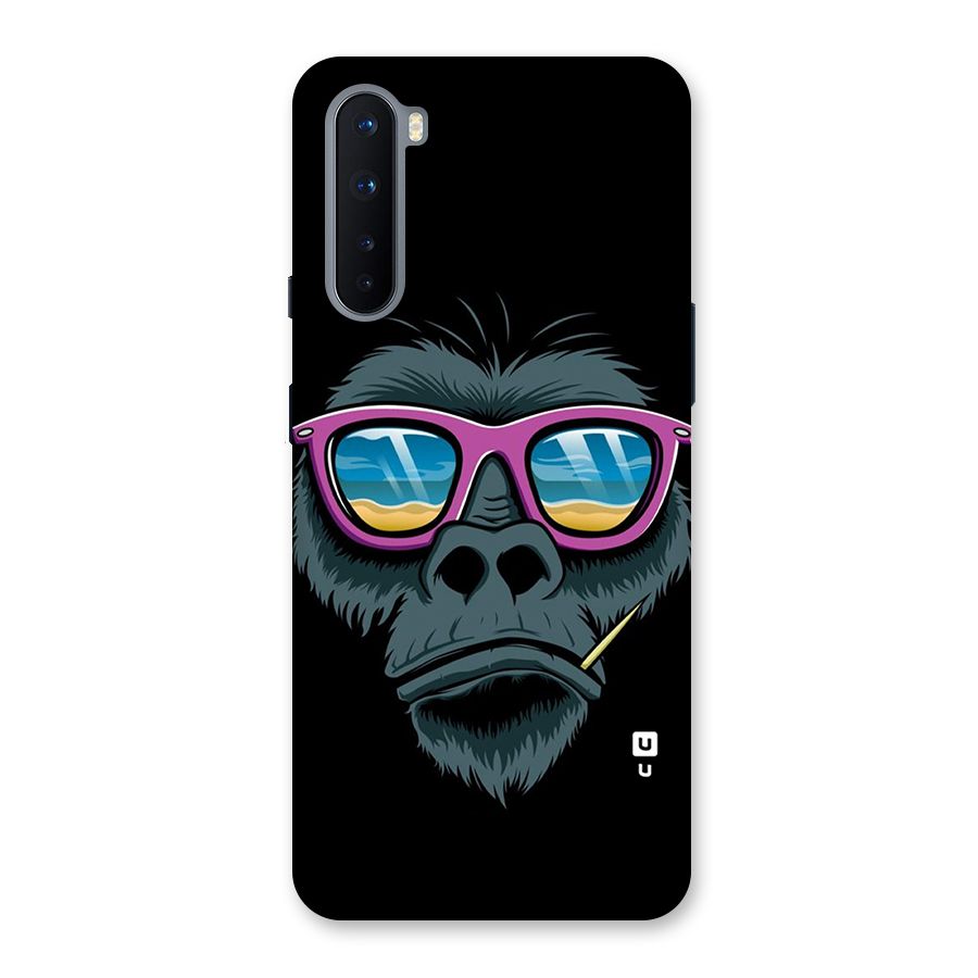 Cool Monkey Beach Sunglasses Back Case for OnePlus Nord