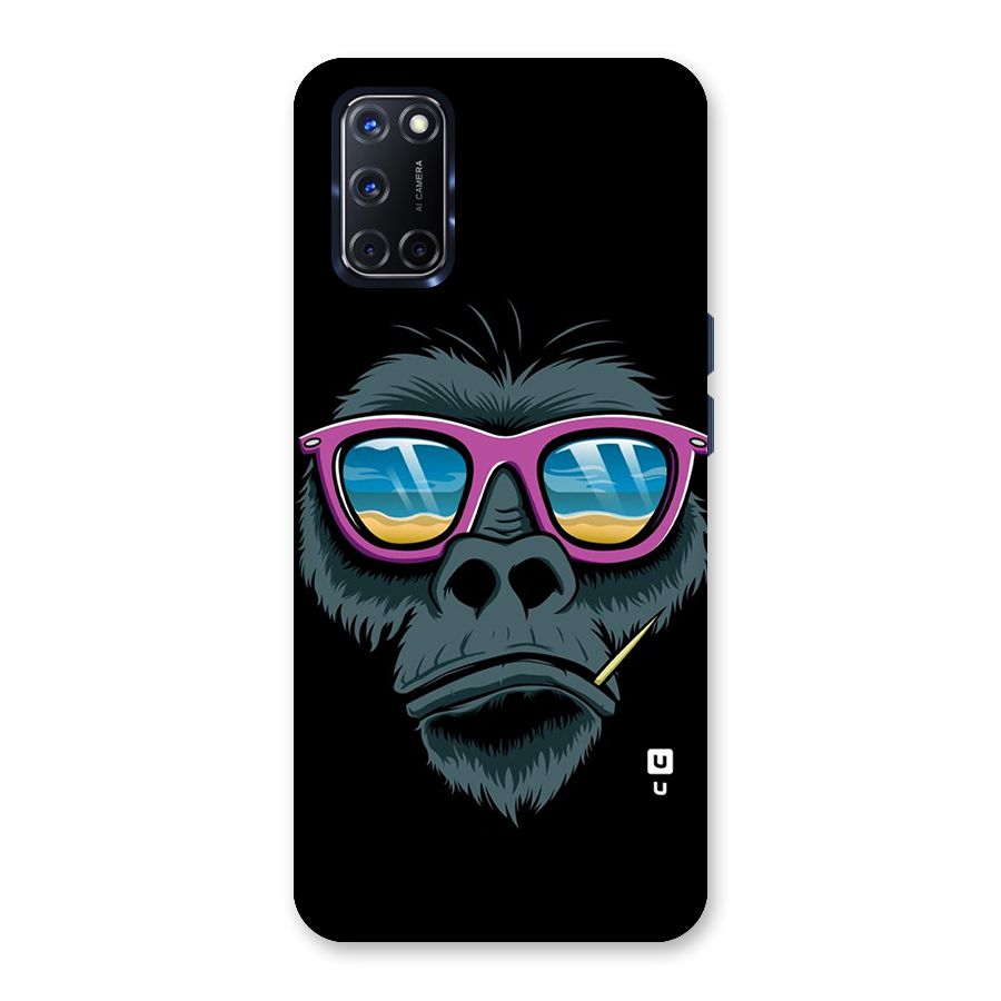 Cool Monkey Beach Sunglasses Back Case for Oppo A52