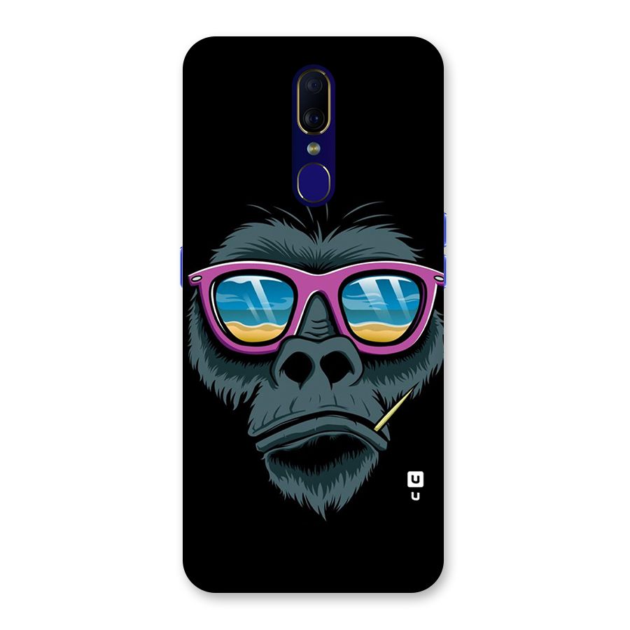 Cool Monkey Beach Sunglasses Back Case for Oppo F11