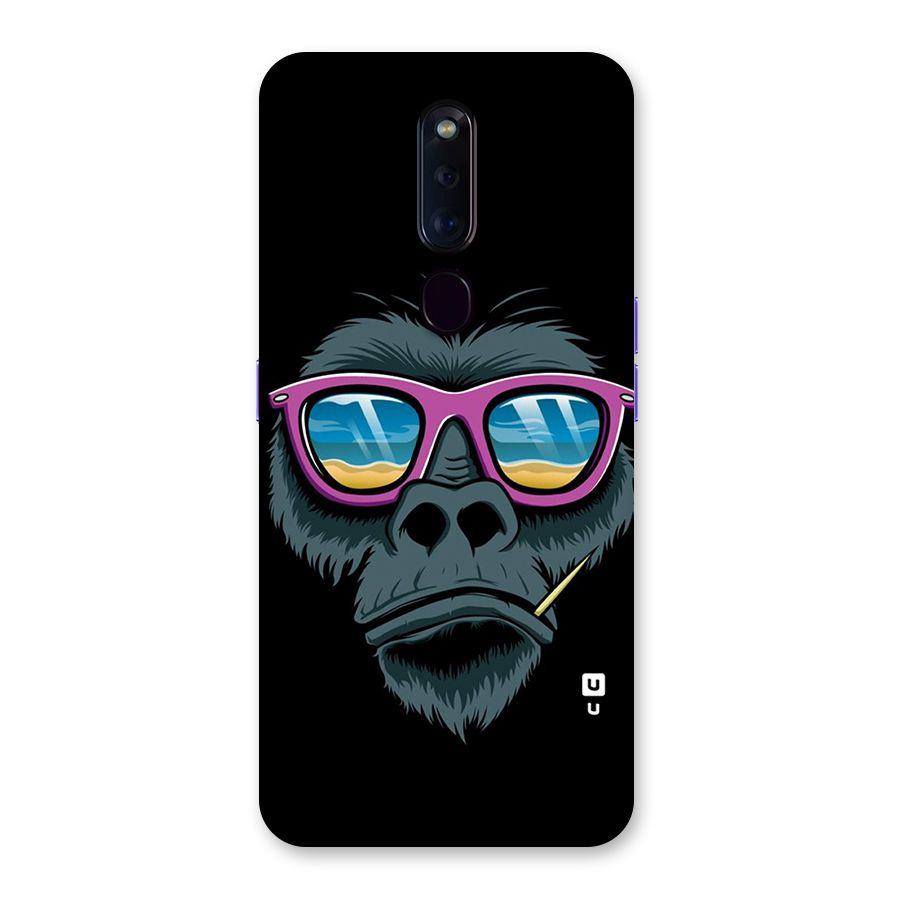 Cool Monkey Beach Sunglasses Back Case for Oppo F11 Pro