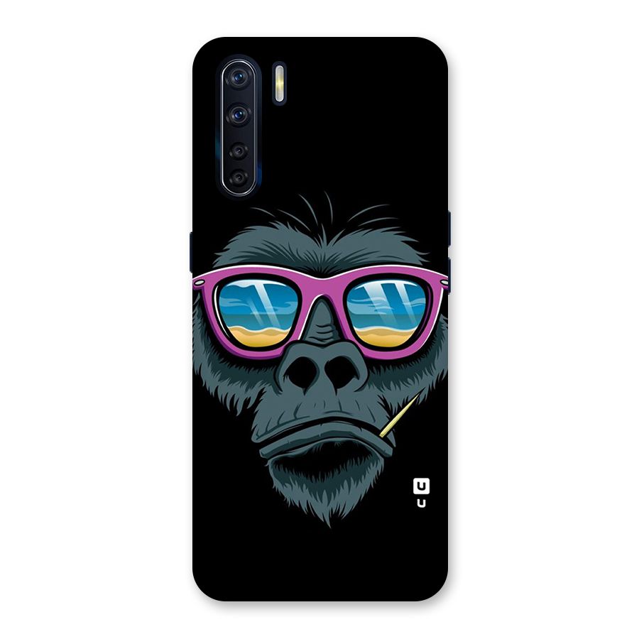 Cool Monkey Beach Sunglasses Back Case for Oppo F15