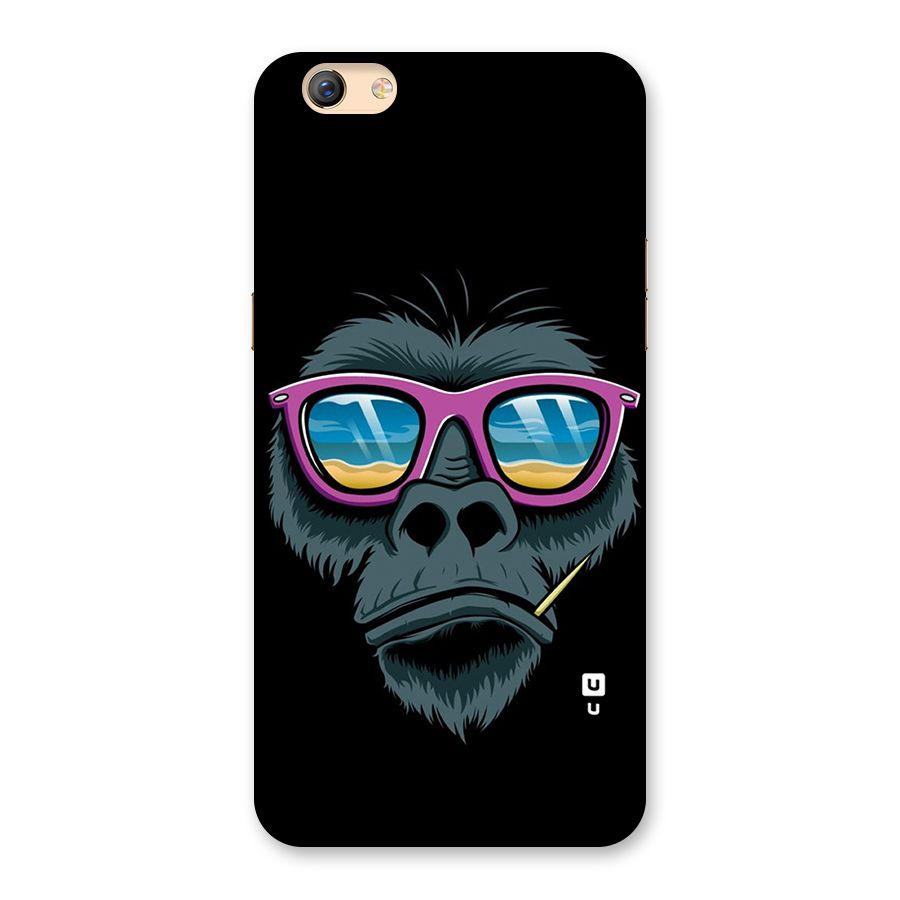 Cool Monkey Beach Sunglasses Back Case for Oppo F3 Plus