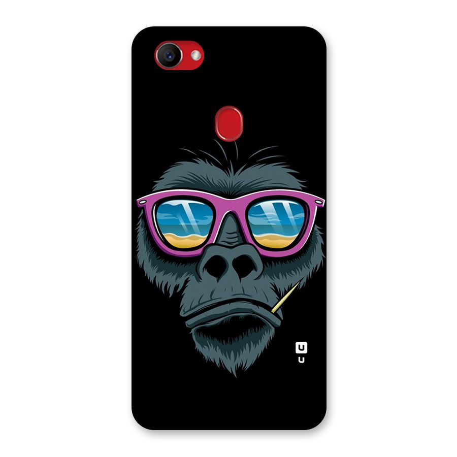 Cool Monkey Beach Sunglasses Back Case for Oppo F7