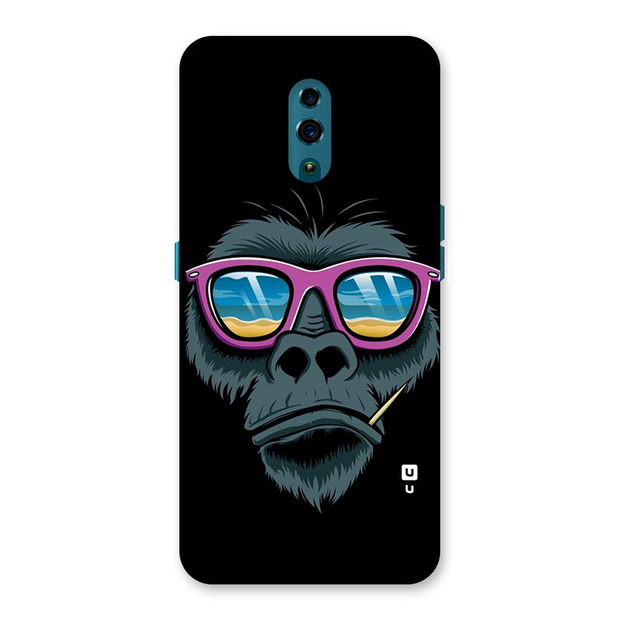 Cool Monkey Beach Sunglasses Back Case for Oppo Reno