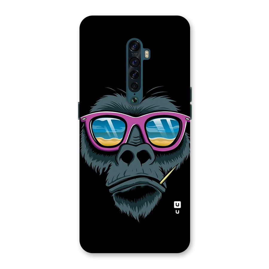 Cool Monkey Beach Sunglasses Back Case for Oppo Reno2
