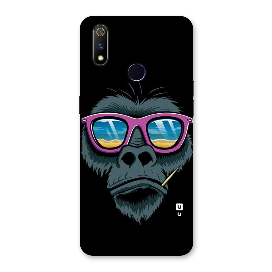 Cool Monkey Beach Sunglasses Back Case for Realme 3 Pro