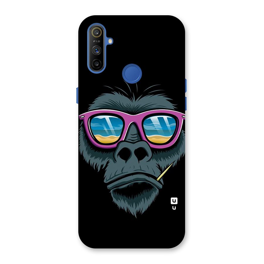 Cool Monkey Beach Sunglasses Back Case for Realme Narzo 10A