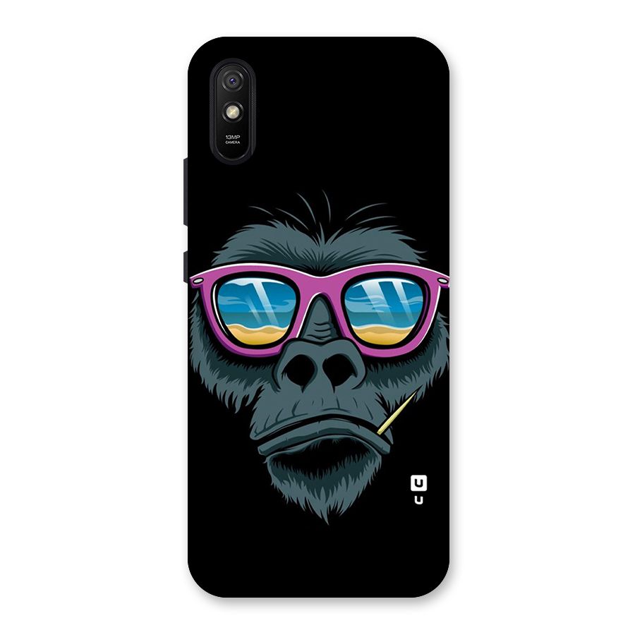 Cool Monkey Beach Sunglasses Back Case for Redmi 9A