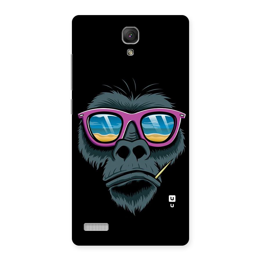 Cool Monkey Beach Sunglasses Back Case for Redmi Note