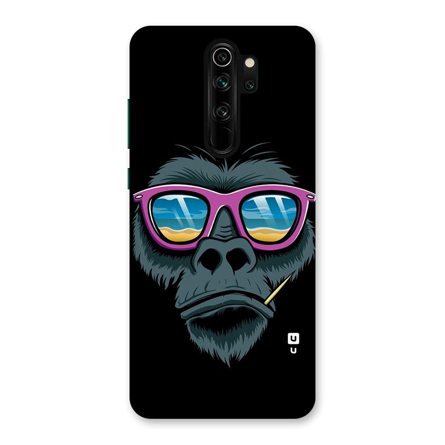Cool Monkey Beach Sunglasses Back Case for Redmi Note 8 Pro