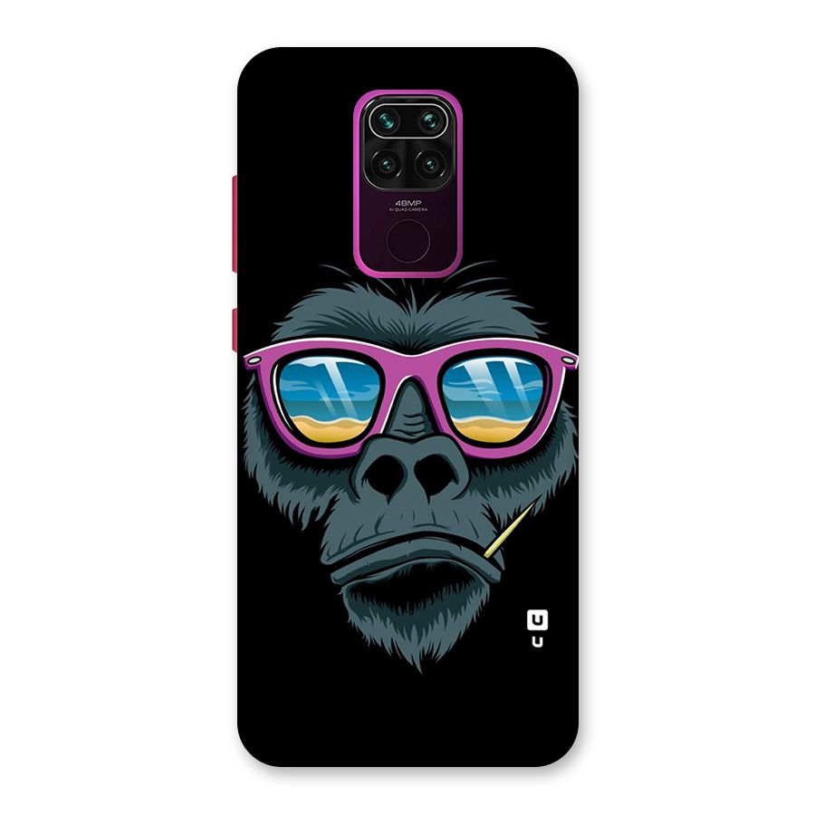 Cool Monkey Beach Sunglasses Back Case for Redmi Note 9