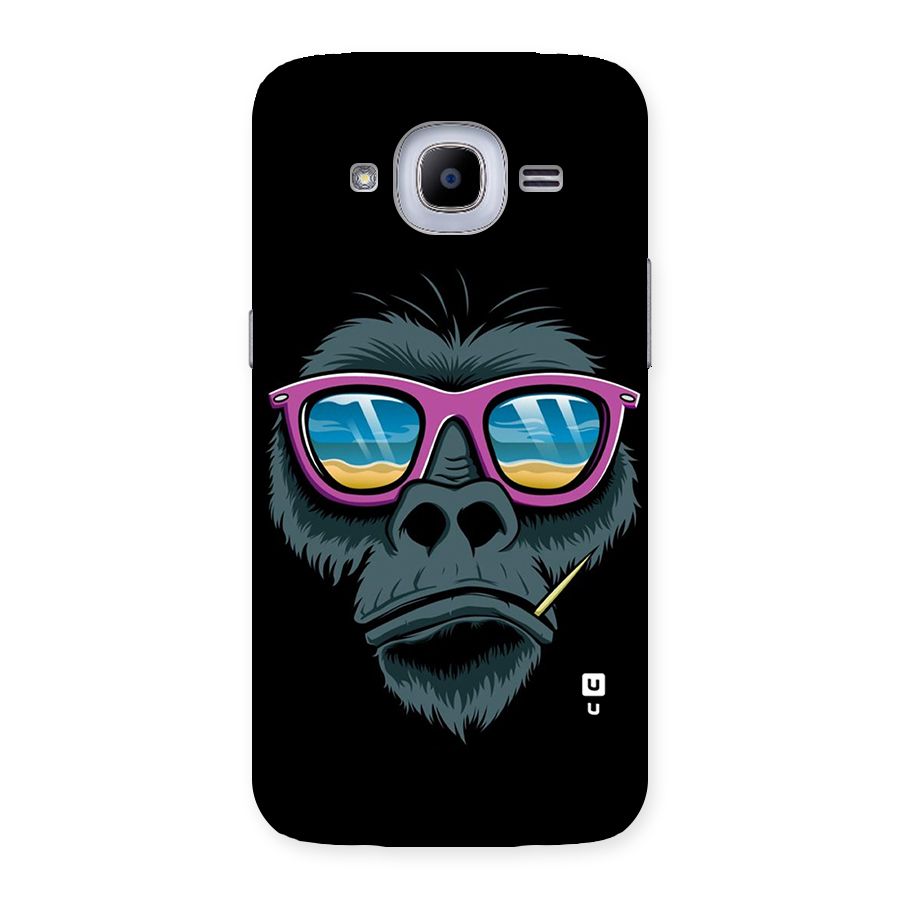 Cool Monkey Beach Sunglasses Back Case for Samsung Galaxy J2 2016