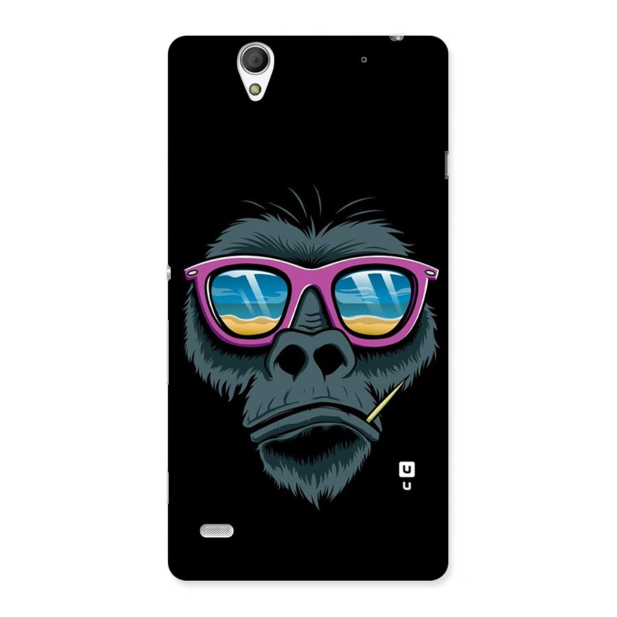 Cool Monkey Beach Sunglasses Back Case for Sony Xperia C4